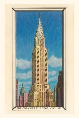 Journal d'époque Chrysler Building, 1932, New York City - Vintage Journal Chrysler Building, 1932, New York City