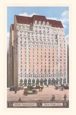 Journal d'époque Hôtel Paramount New York - Vintage Journal Hotel Paramount New York