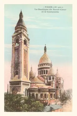 Journal d'époque Basilique du Sacré-Cœur - Vintage Journal Sacred Heart Basilica