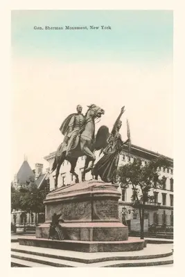 Journal d'époque Monument Sherman, New York City - Vintage Journal Sherman Monument, New York City