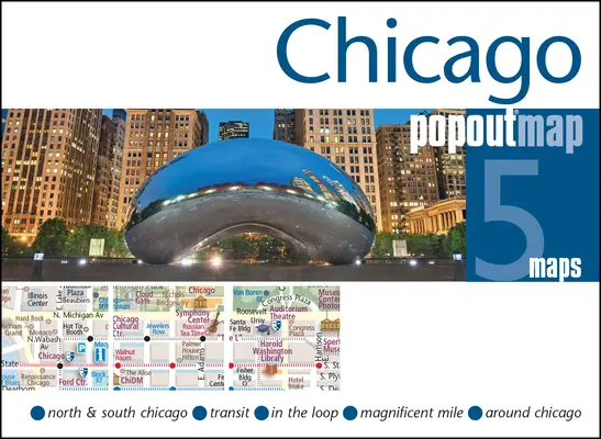 Carte à découper Chicago - Chicago Popout Map