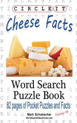 Encerclez-le, fromage Faits et chiffres, mots cachés, livre de casse-tête - Circle It, Cheese Facts, Word Search, Puzzle Book