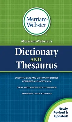 Dictionnaire et thésaurus de Merriam-Webster - Merriam-Webster's Dictionary and Thesaurus