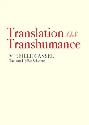 La traduction comme transhumance - Translation as Transhumance