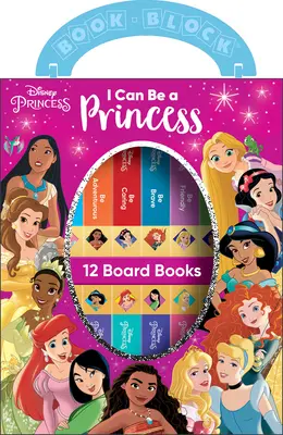 Disney Princess : Je peux être une princesse 12 livres - Disney Princess: I Can Be a Princess 12 Board Books