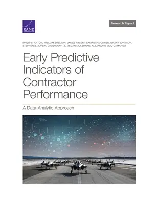 Indicateurs prédictifs précoces de la performance des entrepreneurs : Une approche analytique des données - Early Predictive Indicators of Contractor Performance: A Data-Analytic Approach