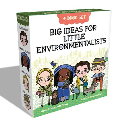 Les grandes idées pour les petits écologistes - Coffret - Big Ideas for Little Environmentalists Box Set