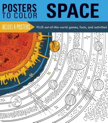 Posters à colorier : L'espace - Posters to Color: Space