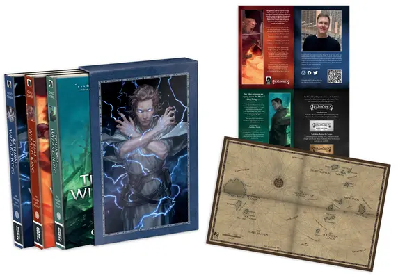 La trilogie du Roi-Sorcier en coffret - The Wizard King Trilogy Boxed Set