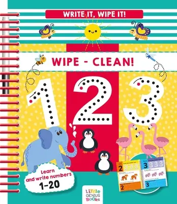 Écrivez, essuyez ! Wipe-Clean 123 - Write It, Wipe It! Wipe-Clean 123