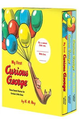 Mon premier Curious George - Coffret de 3 livres : Mon premier Curious George, Curious George : Mon premier vélo, Curious George : Mon premier cerf-volant - My First Curious George 3-Book Box Set: My First Curious George, Curious George: My First Bike, Curious George: My First Kite