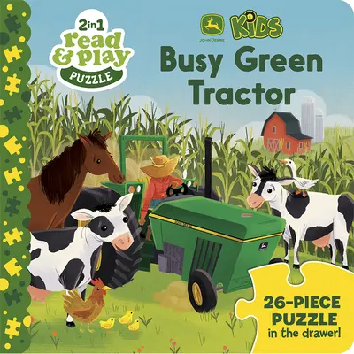 Tracteur vert John Deere Kids Busy - John Deere Kids Busy Green Tractor