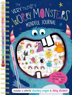 Le journal de l'esprit des monstres très affamés - The Very Hungry Worry Monsters Mindful Journal