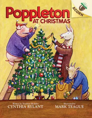 Poppleton à Noël : Un livre de glands (Poppleton #5) - Poppleton at Christmas: An Acorn Book (Poppleton #5)