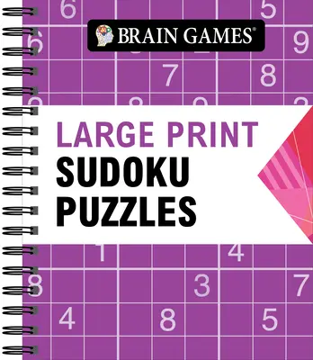 Jeux cérébraux - Casse-tête Sudoku en gros caractères (Flèche) - Brain Games - Large Print Sudoku Puzzles (Arrow)