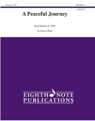 A Peaceful Journey : Partition du chef d'orchestre et parties - A Peaceful Journey: Conductor Score & Parts