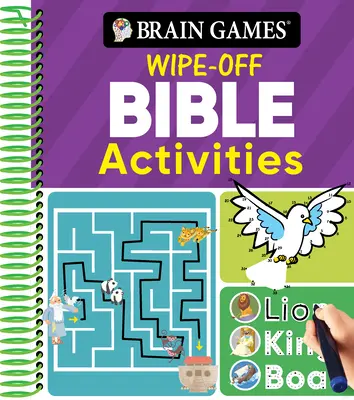 Brain Games Wipe-Off : Activités bibliques - Brain Games Wipe-Off: Bible Activities