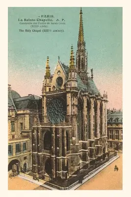 Journal d'époque Sainte Chapelle - Vintage Journal Holy Chapel