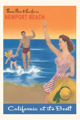 Journal d'époque Affiche de voyage de Newport Beach - Vintage Journal Newport Beach Travel Poster