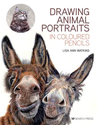 Dessiner des portraits d'animaux au crayon de couleur - Drawing Animal Portraits in Coloured Pencil