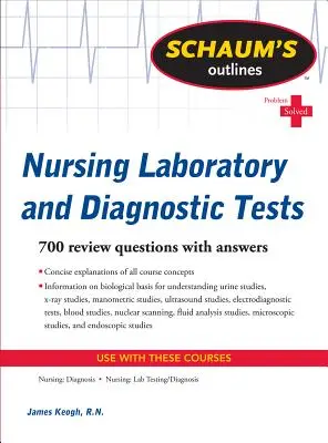 Schaum's Outline of Nursing Laboratory and Diagnostic Tests (en anglais) - Schaum's Outline of Nursing Laboratory and Diagnostic Tests