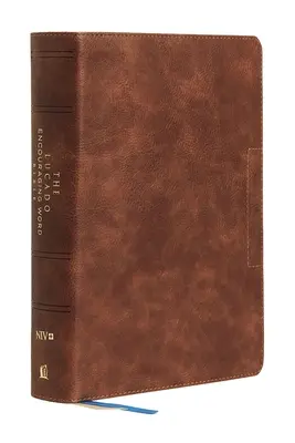 Niv, Lucado Encouraging Word Bible, marron, Leathersoft, Comfort Print : Sainte Bible, nouvelle version internationale - Niv, Lucado Encouraging Word Bible, Brown, Leathersoft, Comfort Print: Holy Bible, New International Version