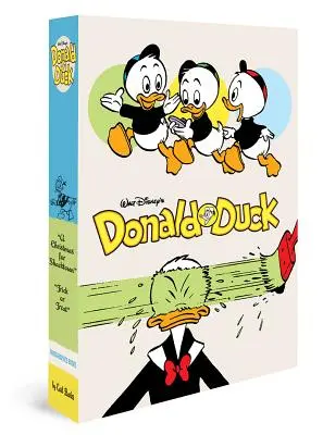 Coffret de Noël Donald Duck de Walt Disney : Un Noël pour Shacktown & Trick or Treat : Vols. 11 & 13 - Walt Disney's Donald Duck Holiday Gift Box Set: A Christmas for Shacktown & Trick or Treat: Vols. 11 & 13