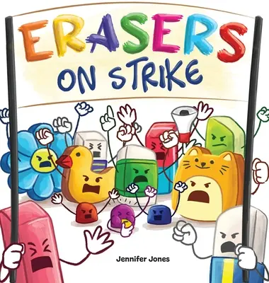 Gommes en grève : Un livre pour enfants, drôle et rimé, à lire à haute voix, sur le respect et la responsabilité - Erasers on Strike: A Funny, Rhyming, Read Aloud Kid's Book About Respect and Responsibility