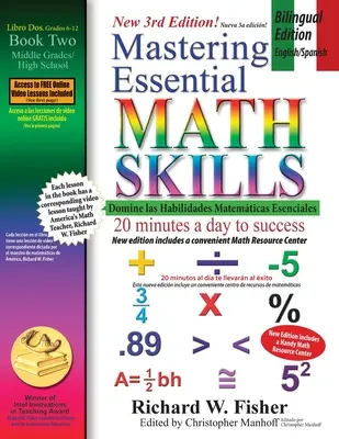 Mastering Essential Math Skills Book 2, édition bilingue - anglais/espagnol - Mastering Essential Math Skills Book 2, Bilingual Edition - English/Spanish