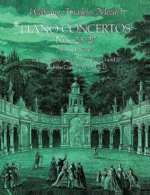 Concertos pour piano n° 23-27 en partition complète - Piano Concertos Nos. 23-27 in Full Score