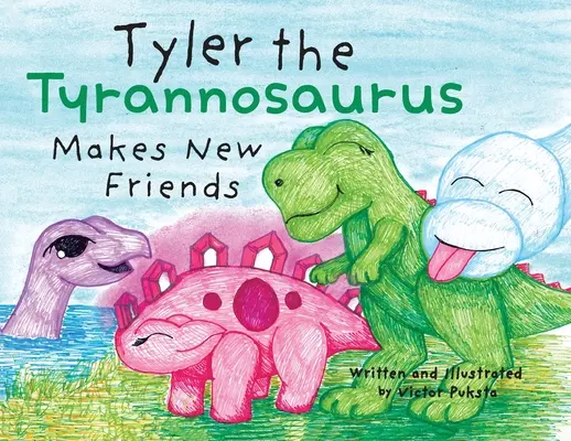 Tyler le tyrannosaure se fait de nouveaux amis - Tyler the Tyrannosaurus Makes New Friends