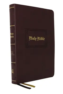 Kjv, Personal Size Large Print Reference Bible, Vintage Series, Leathersoft, Brown, Red Letter, Comfort Print : Sainte Bible, version King James - Kjv, Personal Size Large Print Reference Bible, Vintage Series, Leathersoft, Brown, Red Letter, Comfort Print: Holy Bible, King James Version