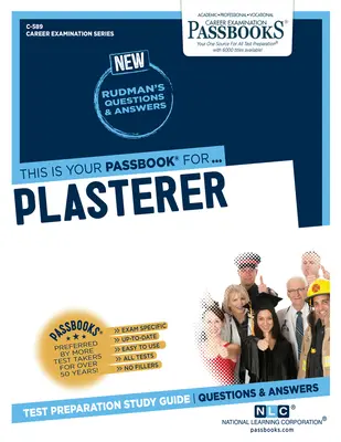 Plâtrier (C-589) : Passbooks Study Guidevolume 589 - Plasterer (C-589): Passbooks Study Guidevolume 589