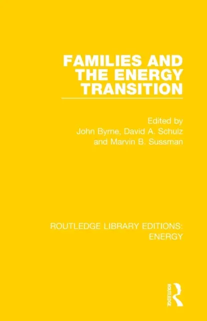 Les familles et la transition énergétique - Families and the Energy Transition