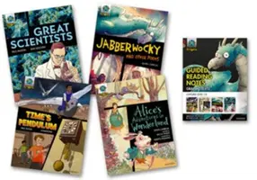 Projet X Origins Graphic Texts : Serre-livres rouge foncé, niveau 18 d'Oxford : pack mixte de 4 livres - Project X Origins Graphic Texts: Dark Red Book Band, Oxford Level 18: Mixed Pack of 4