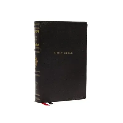 Kjv, Wide-Margin Reference Bible, Sovereign Collection, Genuine Leather, Black, Red Letter, Comfort Print : Sainte Bible, version King James - Kjv, Wide-Margin Reference Bible, Sovereign Collection, Genuine Leather, Black, Red Letter, Comfort Print: Holy Bible, King James Version