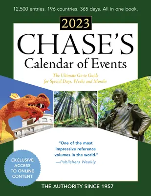 Calendrier des événements de Chase 2023 : Le guide ultime pour les jours, semaines et mois spéciaux - Chase's Calendar of Events 2023: The Ultimate Go-To Guide for Special Days, Weeks and Months