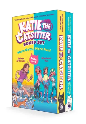 Katie the Catsitter : Plus de chats, plus de plaisir ! Coffret (Livres 1 et 2) - Katie the Catsitter: More Cats, More Fun! Boxed Set (Books 1 and 2)