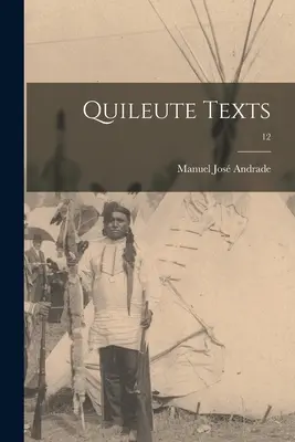 Textes Quileute ; 12 - Quileute Texts; 12