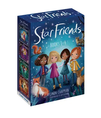 Coffret Star Friends, livres 1-4 : Magie du miroir ; Piège à souhaits ; Sortilège secret ; Trucs sombres - Star Friends Boxed Set, Books 1-4: Mirror Magic; Wish Trap; Secret Spell; Dark Tricks