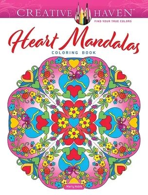 Livre de coloriage Creative Haven Heart Mandalas - Creative Haven Heart Mandalas Coloring Book