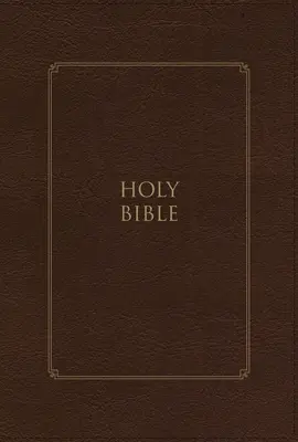 Kjv, Thompson Chain-Reference Bible, Large Print, Leathersoft, Brown, Red Letter, Comfort Print