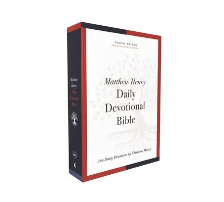 Nkjv, Matthew Henry Daily Devotional Bible, Paperback, Red Letter, Comfort Print : 366 Devotions quotidiennes par Matthew Henry - Nkjv, Matthew Henry Daily Devotional Bible, Paperback, Red Letter, Comfort Print: 366 Daily Devotions by Matthew Henry
