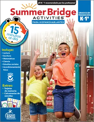 Activités d'été en espagnol pour les élèves de la maternelle à la première année (K-1) - Summer Bridge Activities Spanish K-1, Grades K - 1