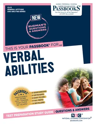 Capacités verbales (CS-13) : Passbooks Study Guide - Verbal Abilities (CS-13): Passbooks Study Guide