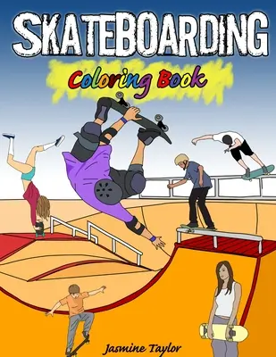 Livre à colorier sur le skateboard - Skateboarding Coloring Book