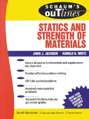 Schaum's Outline of Statics and Strength of Materials (en anglais) - Schaum's Outline of Statics and Strength of Materials