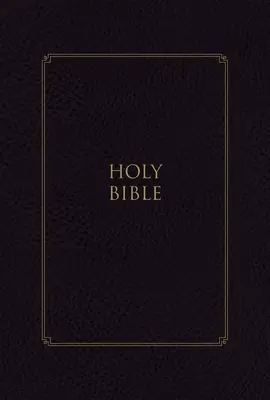 Kjv, Thompson Chain-Reference Bible, Leathersoft, Black, Red Letter, Comfort Print