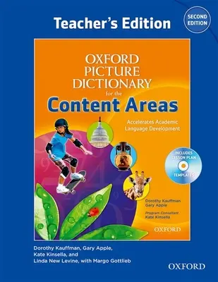 Dictionnaire d'images Oxford pour les matières d'enseignement Édition de l'enseignant avec CD de planification des leçons [avec CDROM]. - Oxford Picture Dictionary for the Content Areas Teacher's Edition with Lesson Plan CD Pack [With CDROM]