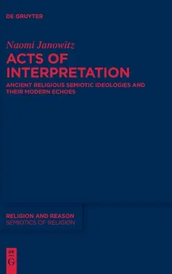 Actes d'interprétation - Acts of Interpretation